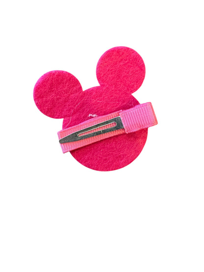 Mouse Snowflake Shaker Clips - Christmas Interactive Hair Clips with Confetti