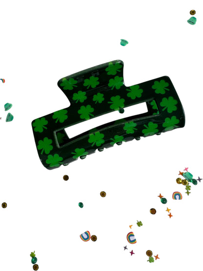 *Shamrock Claw Clips