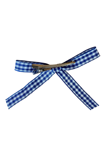 Gingham Mini Hair Bows & Headbands for Kids – Everyday Bow in 10 Colors