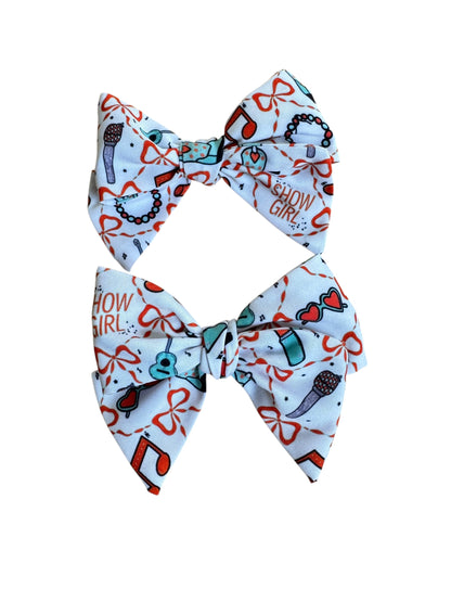 Showgirl Hair Bows - Concert & Everyday Fan Accessories
