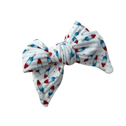 4th of July Bomb Pop Hair Bows