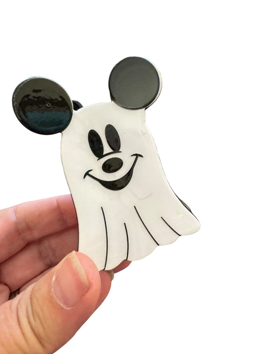 Mouse Ghost Claw Clip – Halloween Hair Accessory for Women & Girls | Halloween Claw Clip