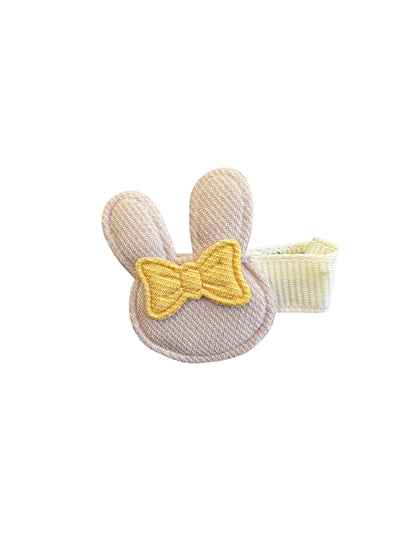 Mini Bunny Hair Clips for Babies - Toddler Easter Hair Clips Set