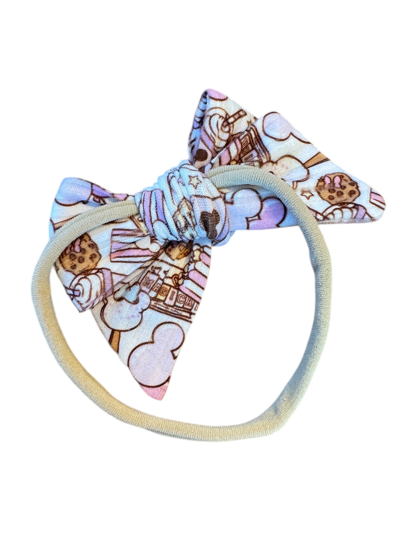 Mouse Snacks Hair Bows