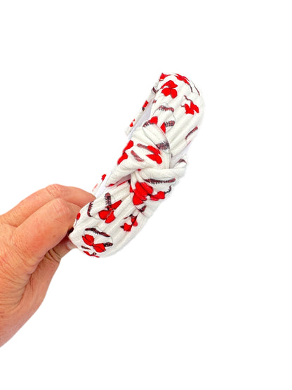 *Baseball Bows Headbands