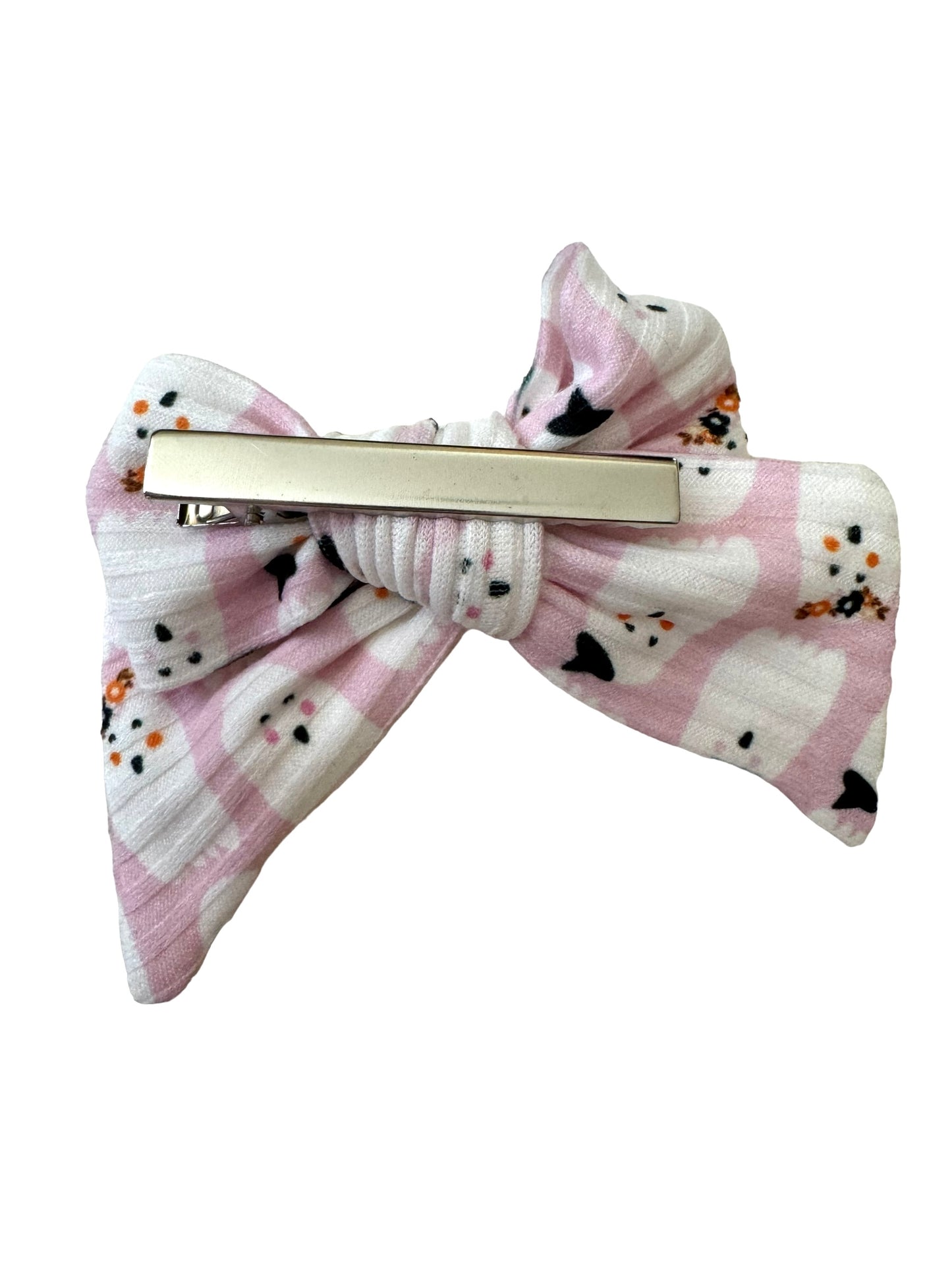 Sweet Pink Ghost Hair Bows