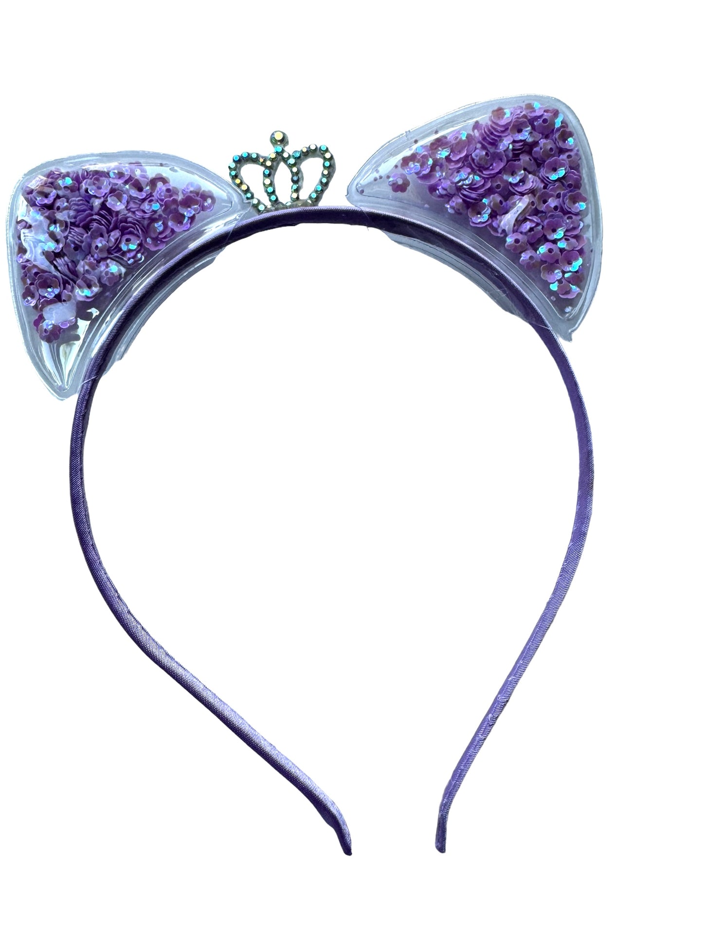 *Glitter Shaker Cat Ear Headband