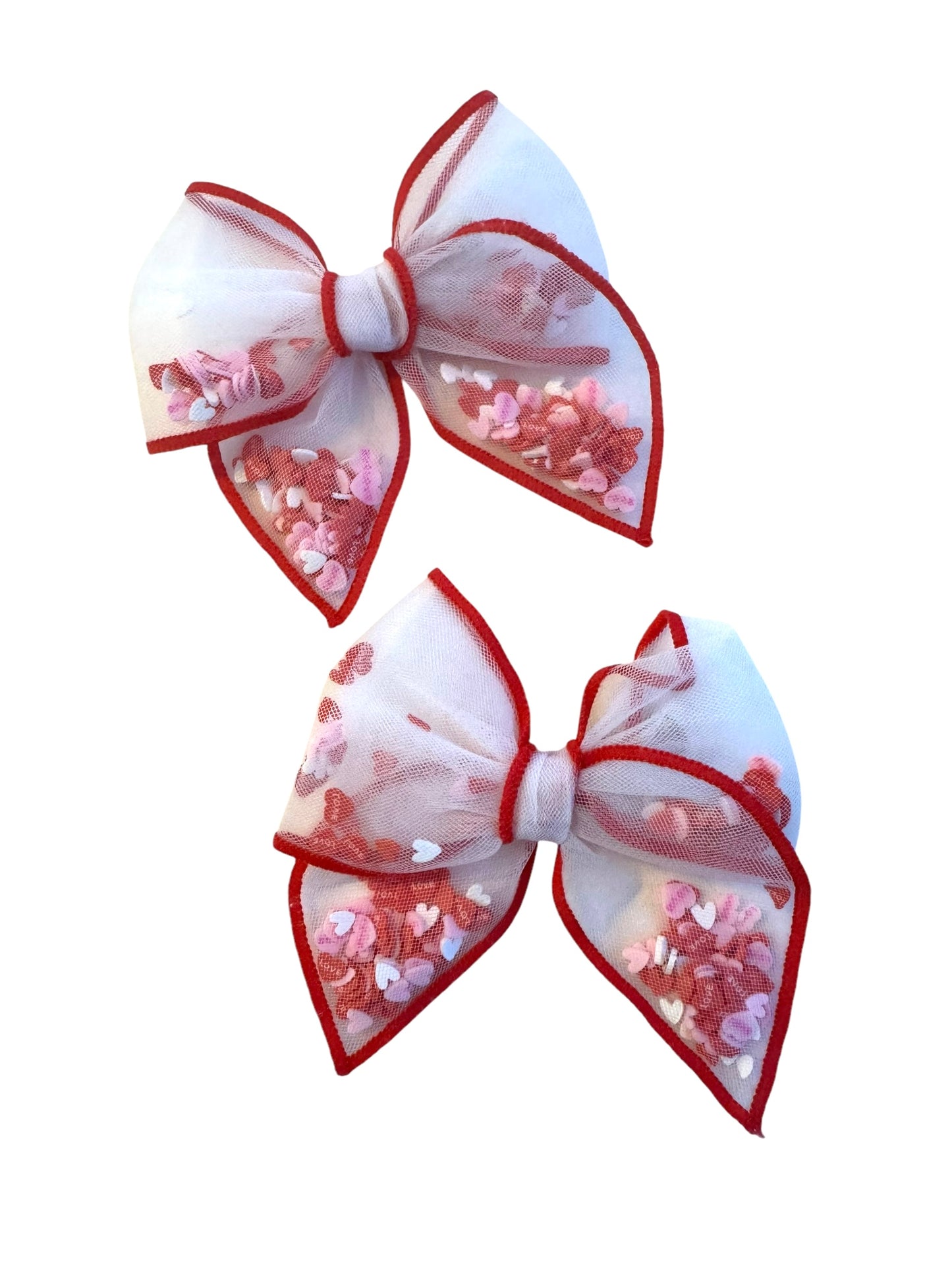 *Valentine’s Day Shaker Hair Bows