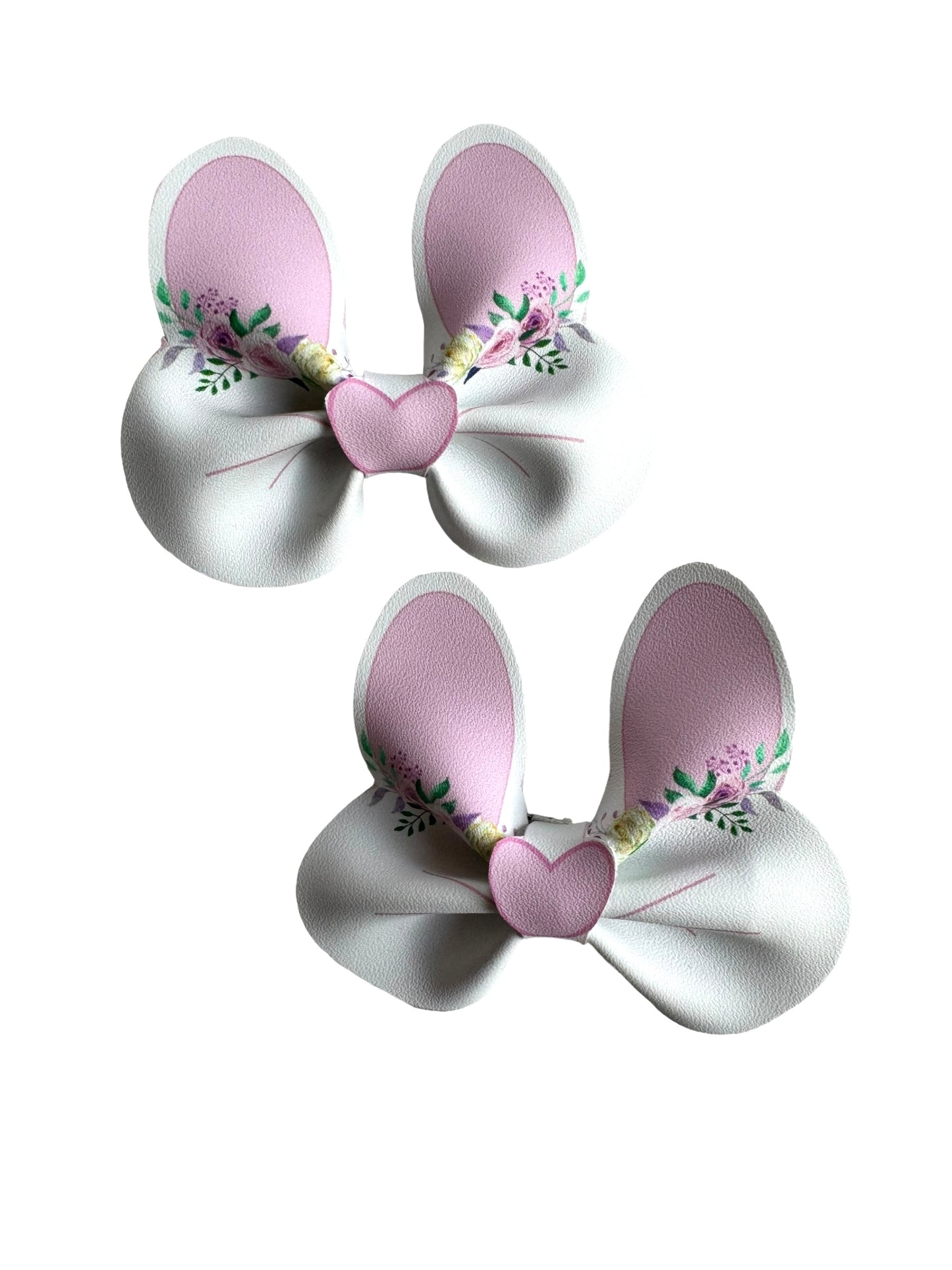 * Sweet Bunny Faux Leather Bows