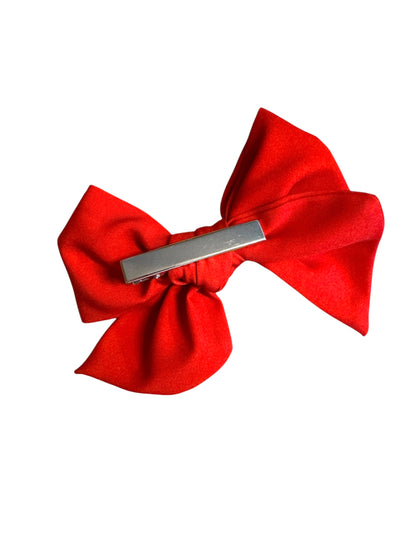 *Red Reindeer Hair Bow