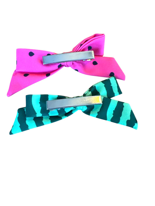 *Watermelon Pigtail Set