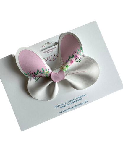 * Sweet Bunny Faux Leather Bows