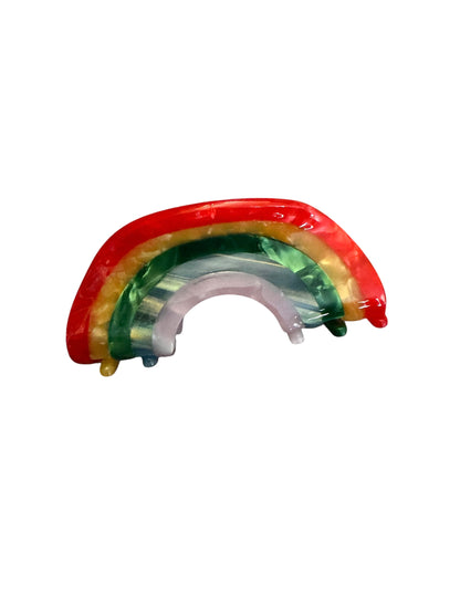 *Rainbow Claw Clip