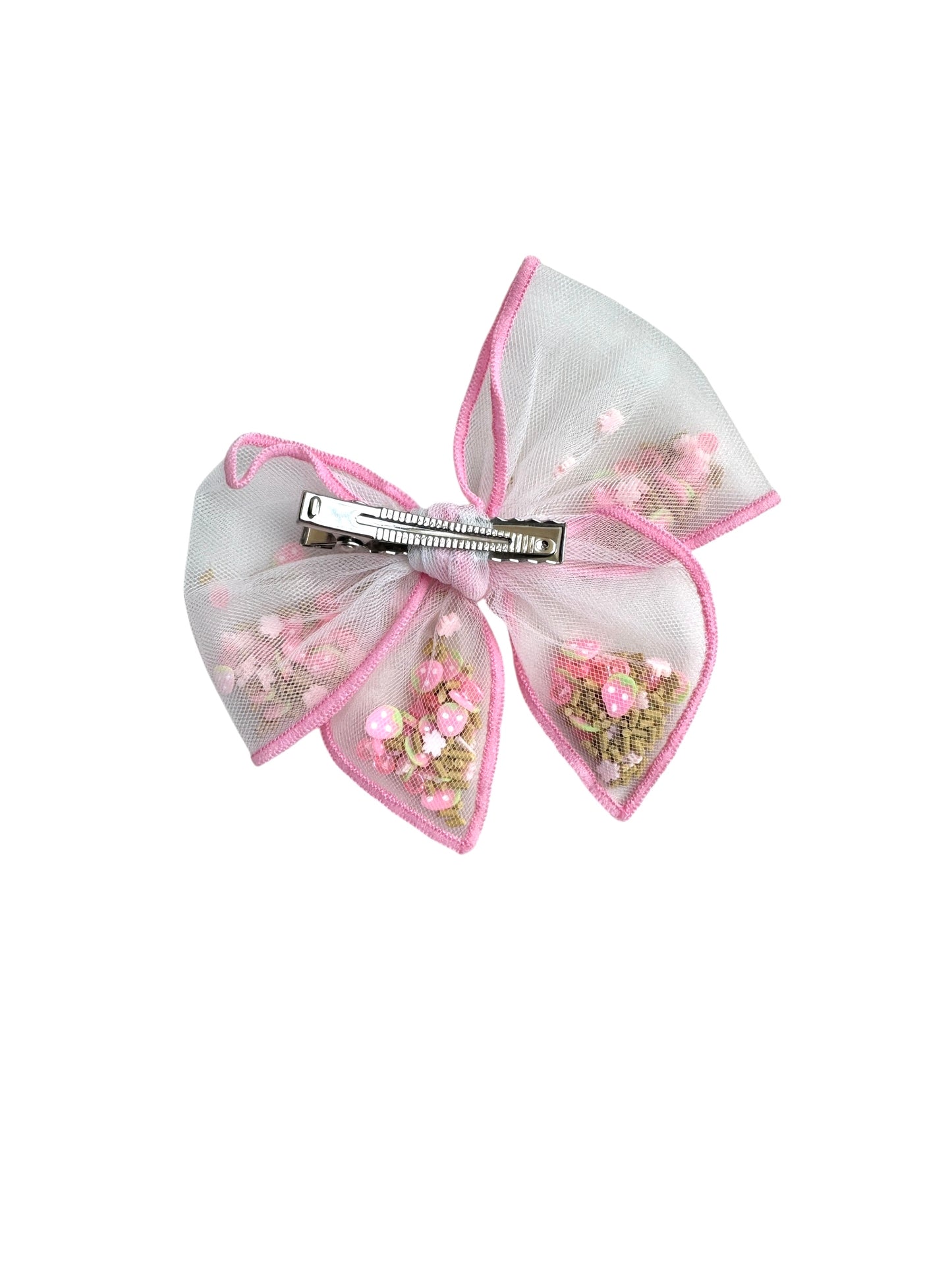 Strawberry Shaker Hair Bows