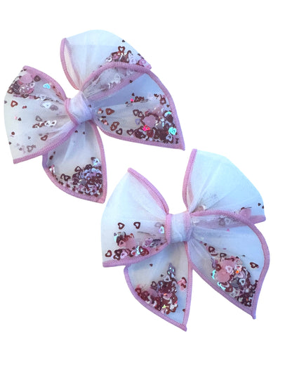 *Valentine’s Day Shaker Hair Bows