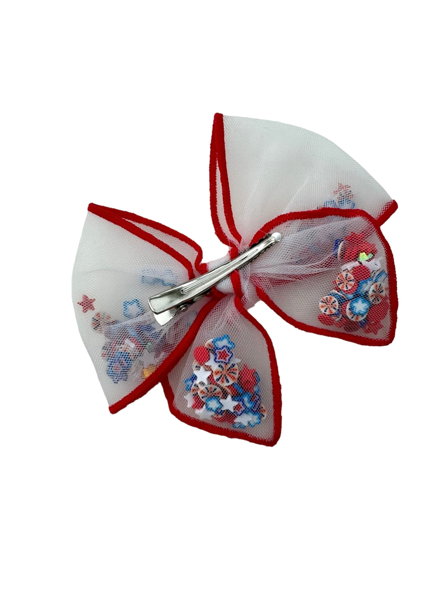 Patriotic Shaker Hair Bows