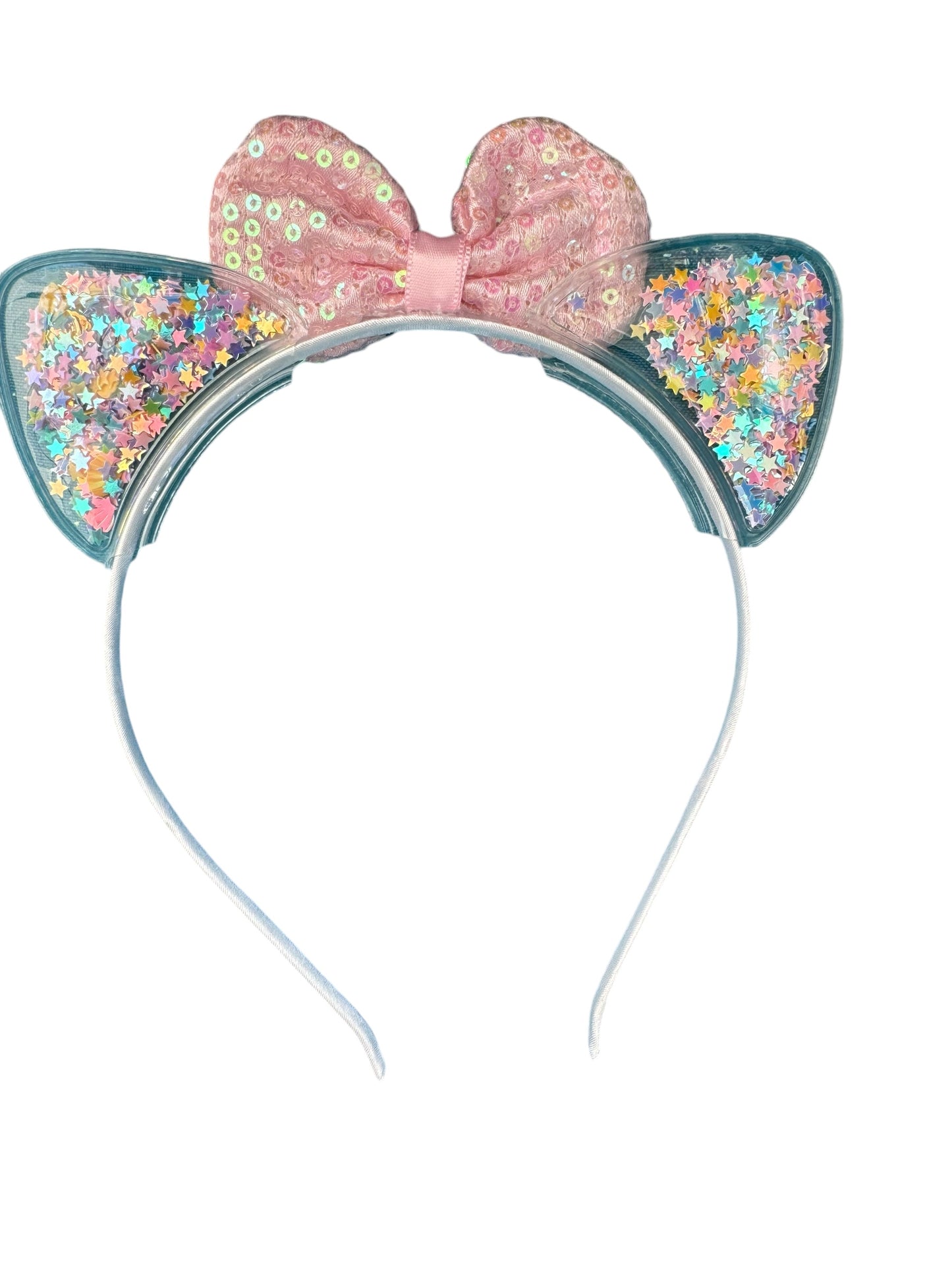 *Glitter Shaker Cat Ear Headband