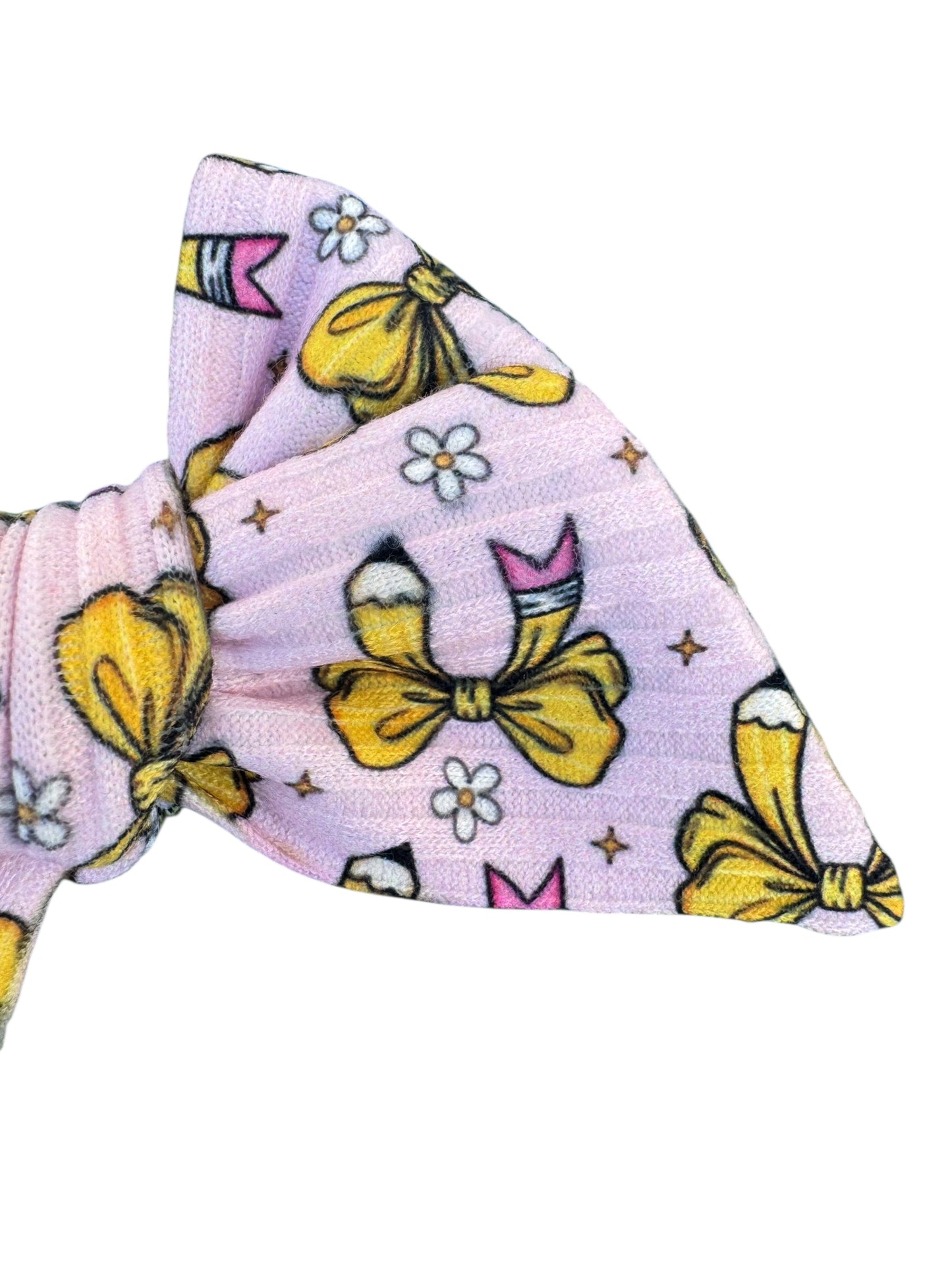 Pencil Bow Hair Bows for Little Girls