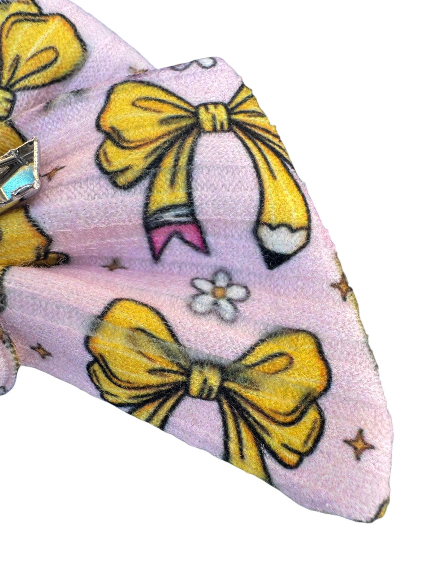 Pencil Bow Hair Bows for Little Girls