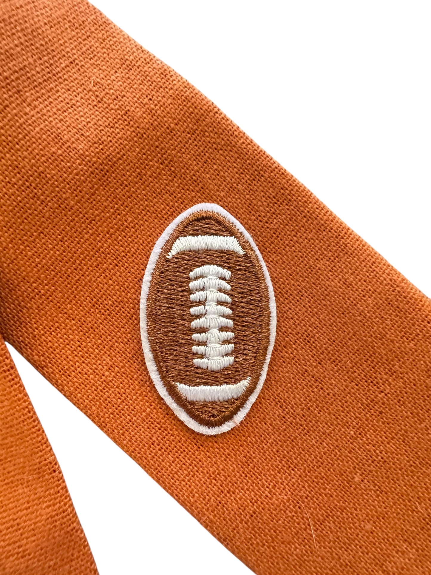 Brown Football Sailor Hair Bows for Girls and Women