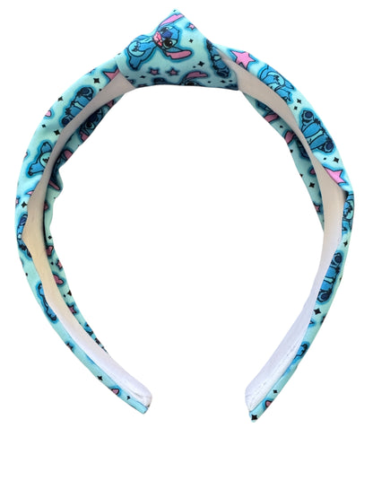 Blue Stitch Headband for Girls