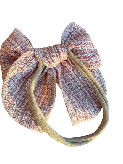 *Tweed Fable Hair Bows