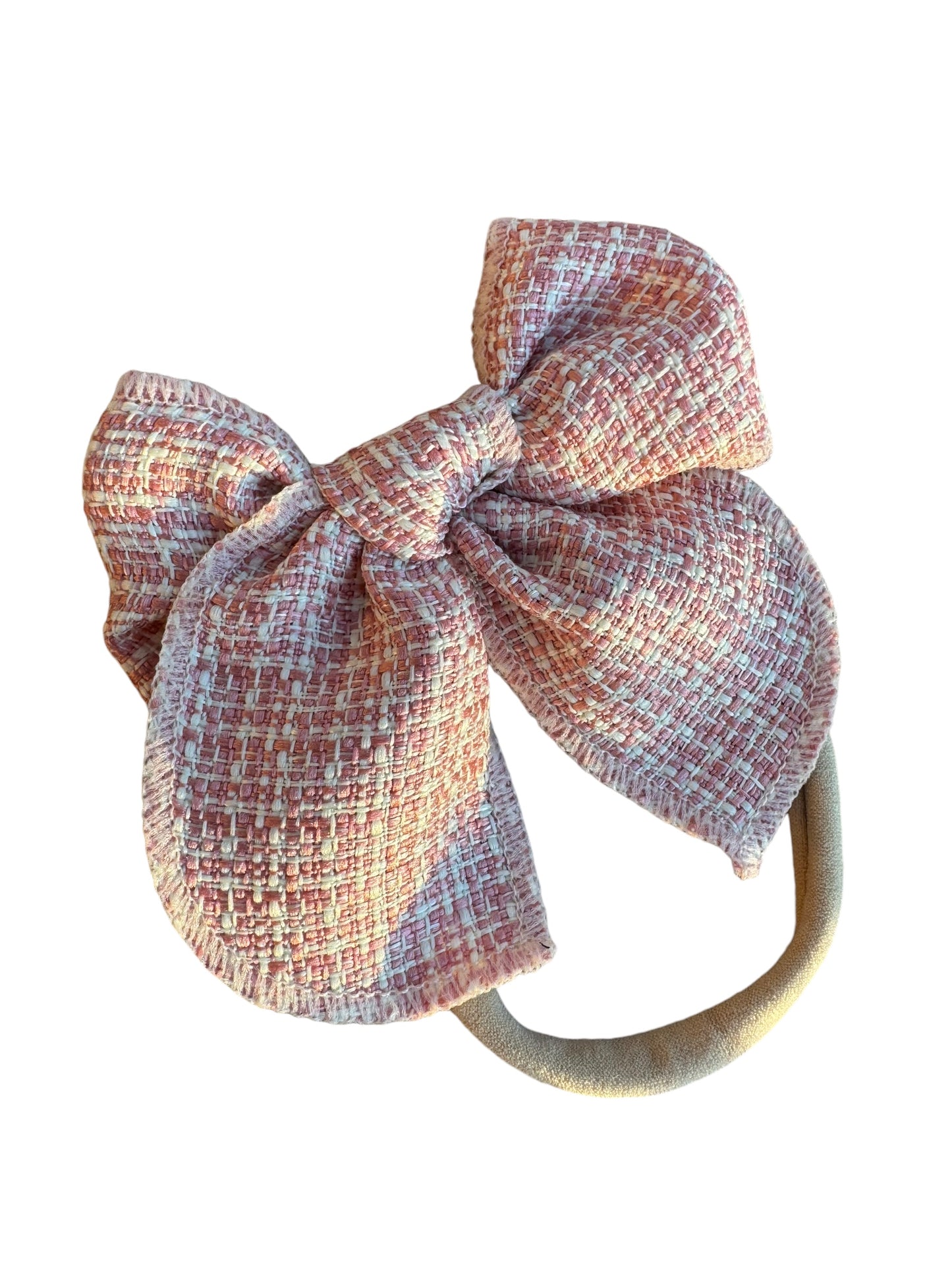 *Tweed Fable Hair Bows