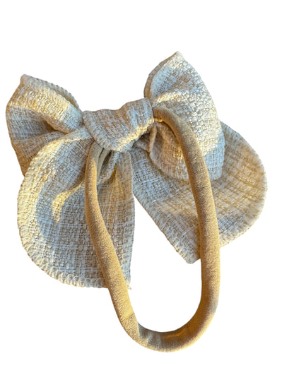 *Tweed Fable Hair Bows