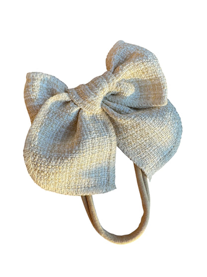 *Tweed Fable Hair Bows