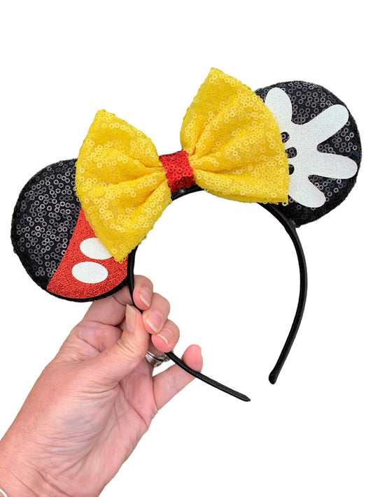 *Mickey Mouse Ear Headband