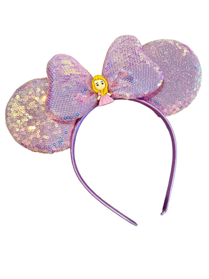 *Purple Mouse Ear Headbands