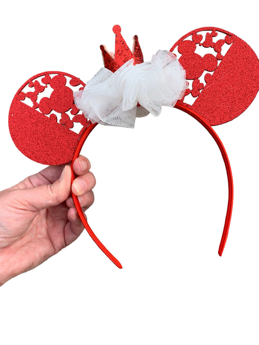 *Valentine’s Day Mouse Ear Headband