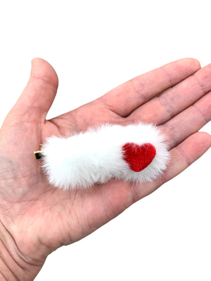 *Valentine’s Pom Pom Clips