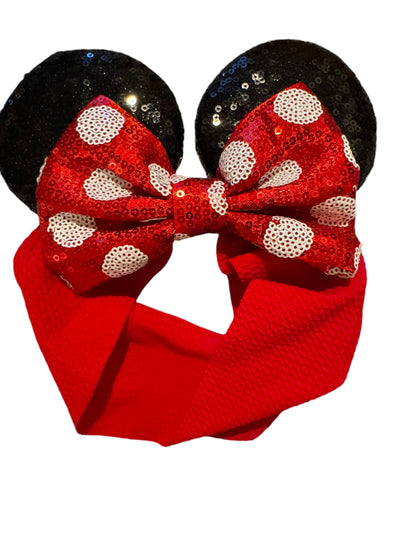 *Chunky Minnie Baby Headband