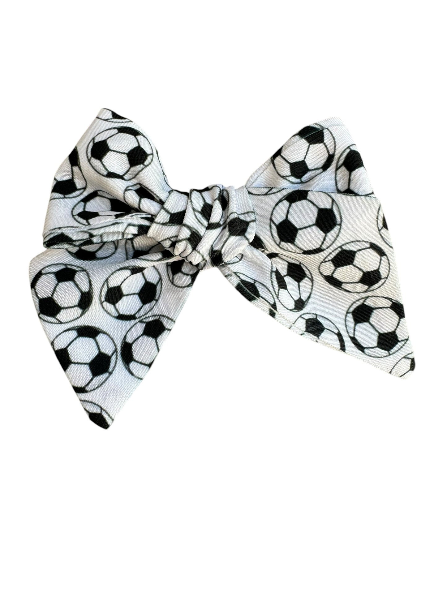 *Soccer Hair Bows