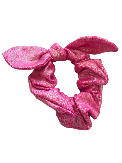 Swim Fabric Scrunchies for Girls | Pool-Proof Hair Ties & Wrist Accessories