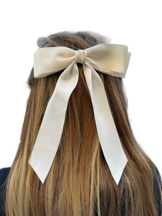 *Coquette Satin Hair Bow