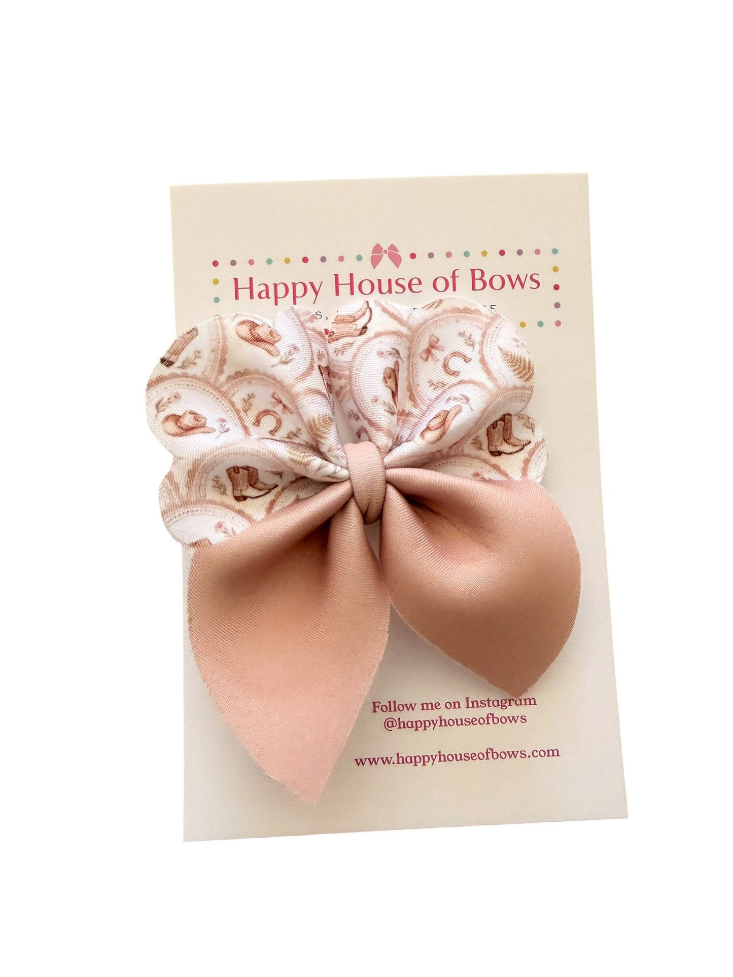 Western Belle Bubble Hair Bow
