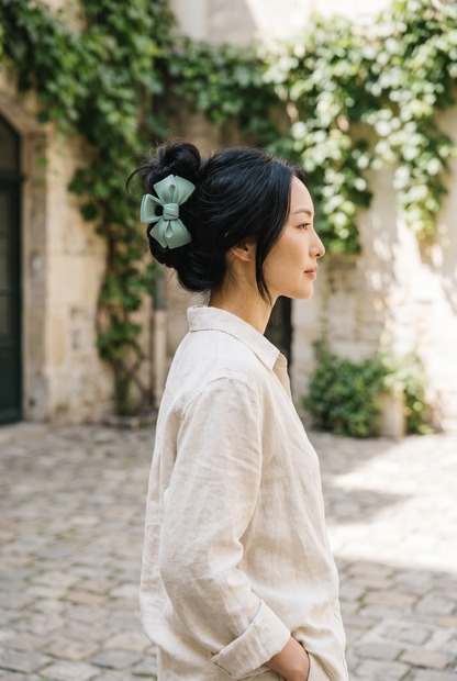 Bow Claw Clip | Bow-Shaped Hair Claw for Girls & Women