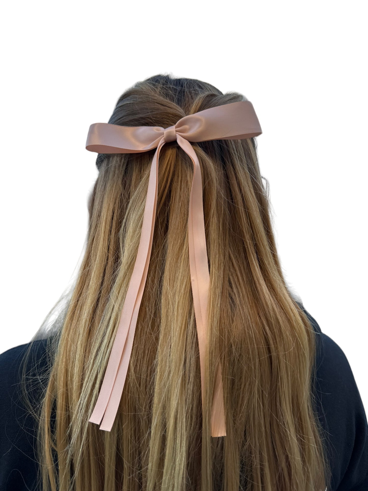 *Streamer Satin Hair Bow