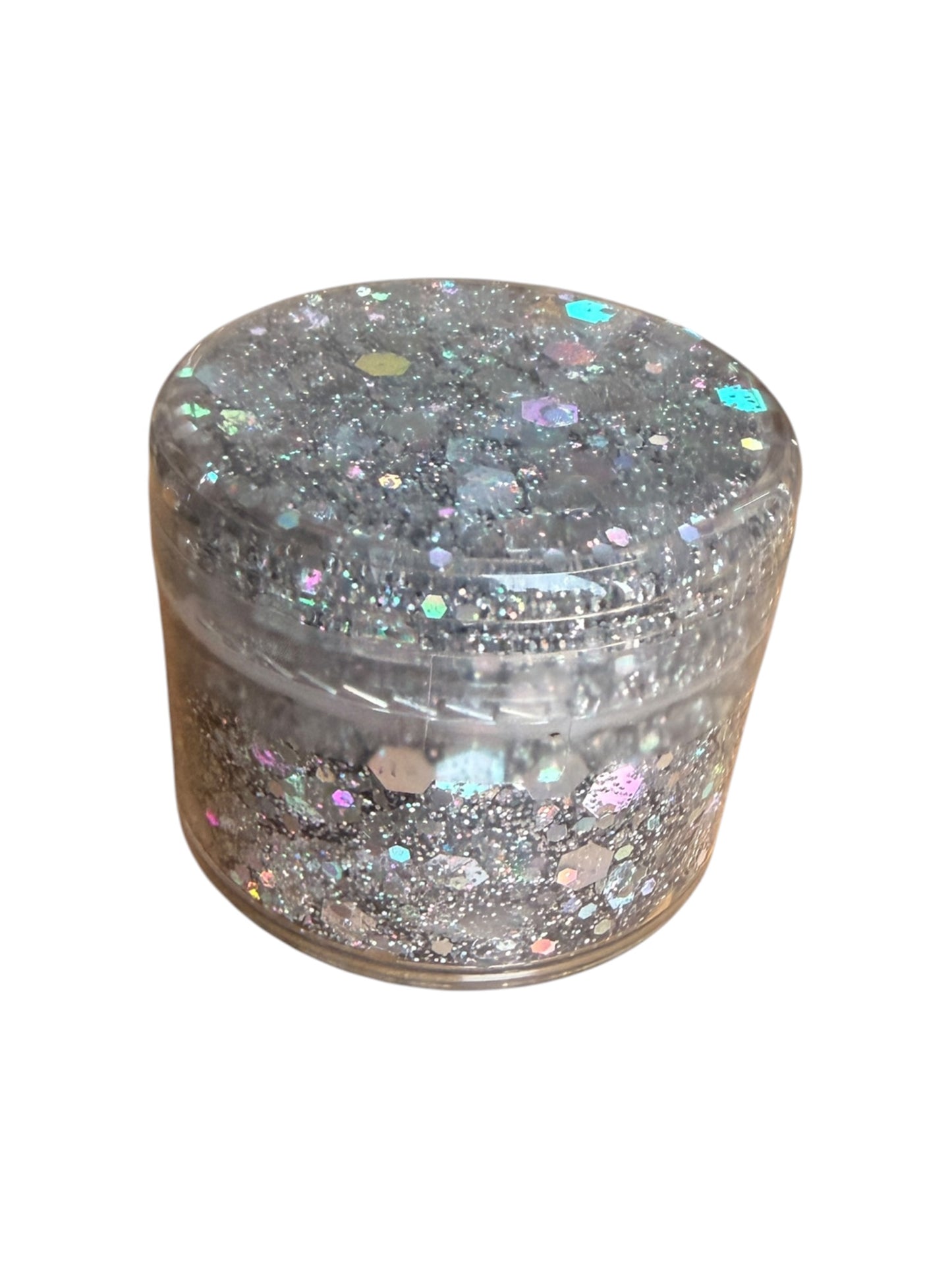 Silver Glitter Hair & Body Gel for Kids – Sparkly Hair Gel Festival & Party Glitter