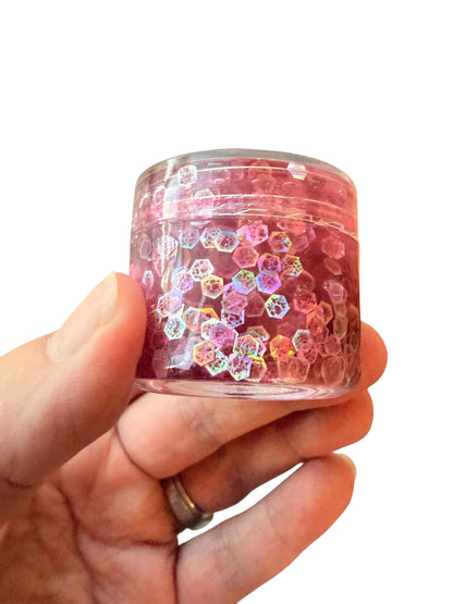 Glitter Hair & Body Gel for Kids – Sparkle in Pink, Purple or Blue| Festival & Party Glitter
