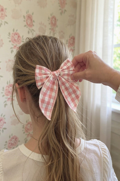Gingham Hair Bows | Everyday Bows for Kids & Toddlers