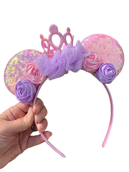 *Crown Princess Mouse Ear Headband