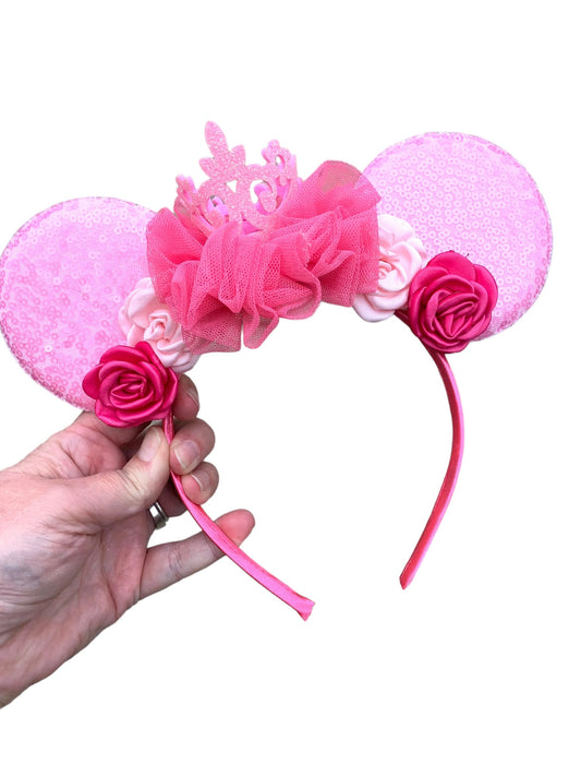Crown Princess Mouse Ear Headbands