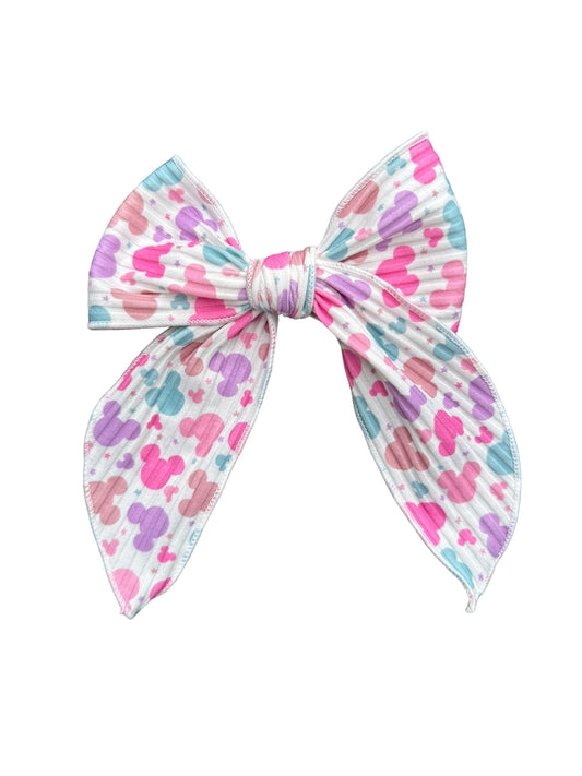 *Pastel Mouse Hair Bow