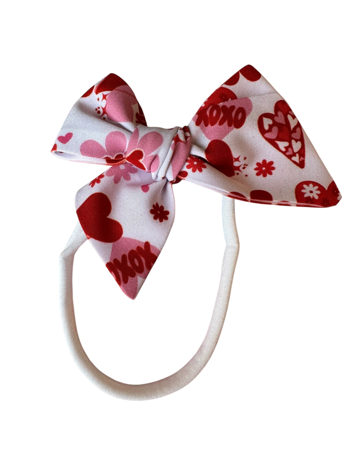 *Love and Hearts Hair Bows