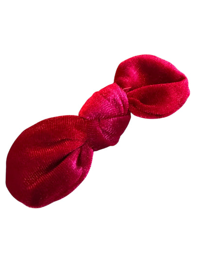 *Velvet Tie Hair Bows