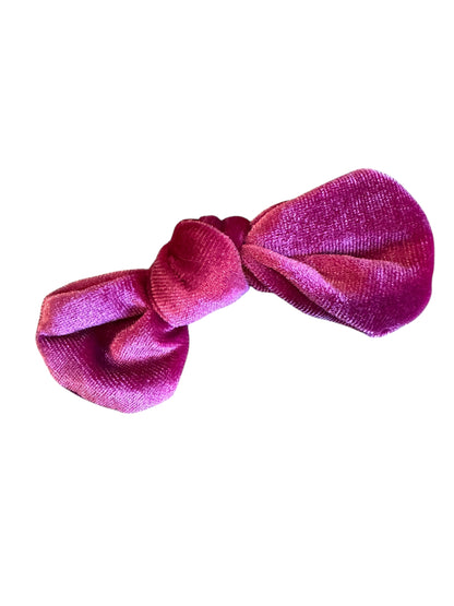 *Velvet Tie Hair Bows