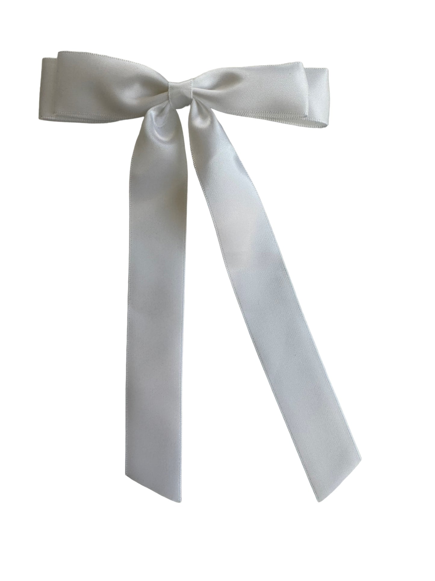 *Satin Bow with Alligator Clip